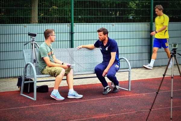 Interview mit Cheftrainer Martino Gatti bei SpreekickTV mit