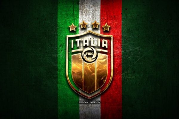 thumb2-italy-national-football-team-golden-logo-europe-uefa-green-metal-background